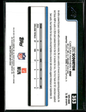 2025 Topps Chrome Lightboard Logo Nic Scourton Rookie #353