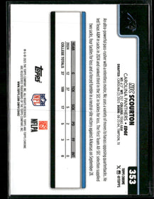 2025 Topps Chrome Lightboard Logo Nic Scourton Rookie #353