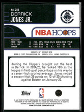 2025-26 Hoops Light Burst Red Derrick Jones Jr. #/5 #256