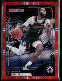 2025-26 Hoops Light Burst Red Derrick Jones Jr. #/5 #256