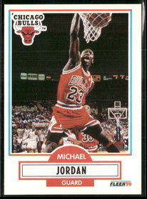 1990-91 Fleer Michael Jordan #26