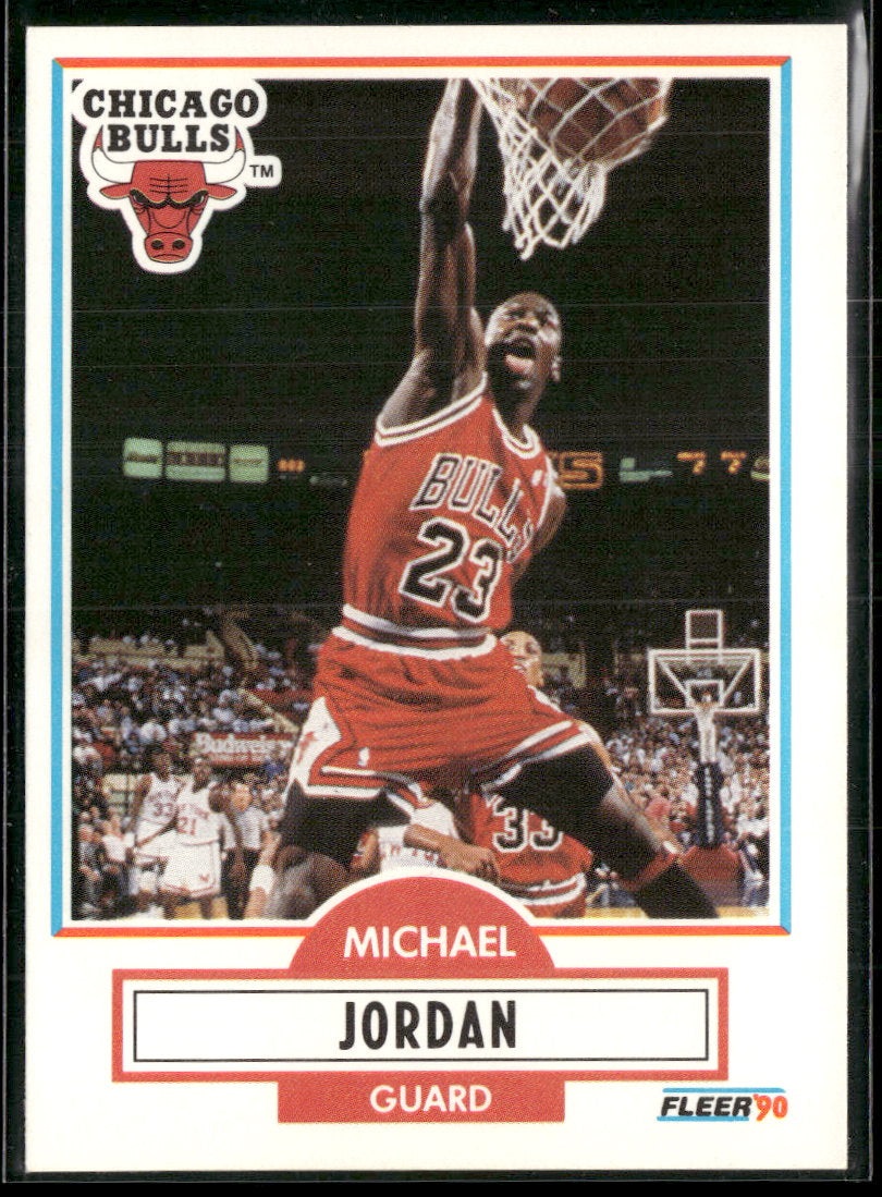1990-91 Fleer Michael Jordan #26