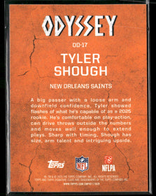 2025 Topps Signature Class Odyssey Tyler Shough #OD-17