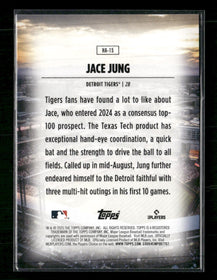 2025 Topps Home Field Advantage Jace Jung #HA-15