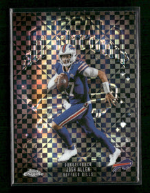 2025 Topps Chrome All-Chrome Team X-Fractor Josh Allen #ACT-2