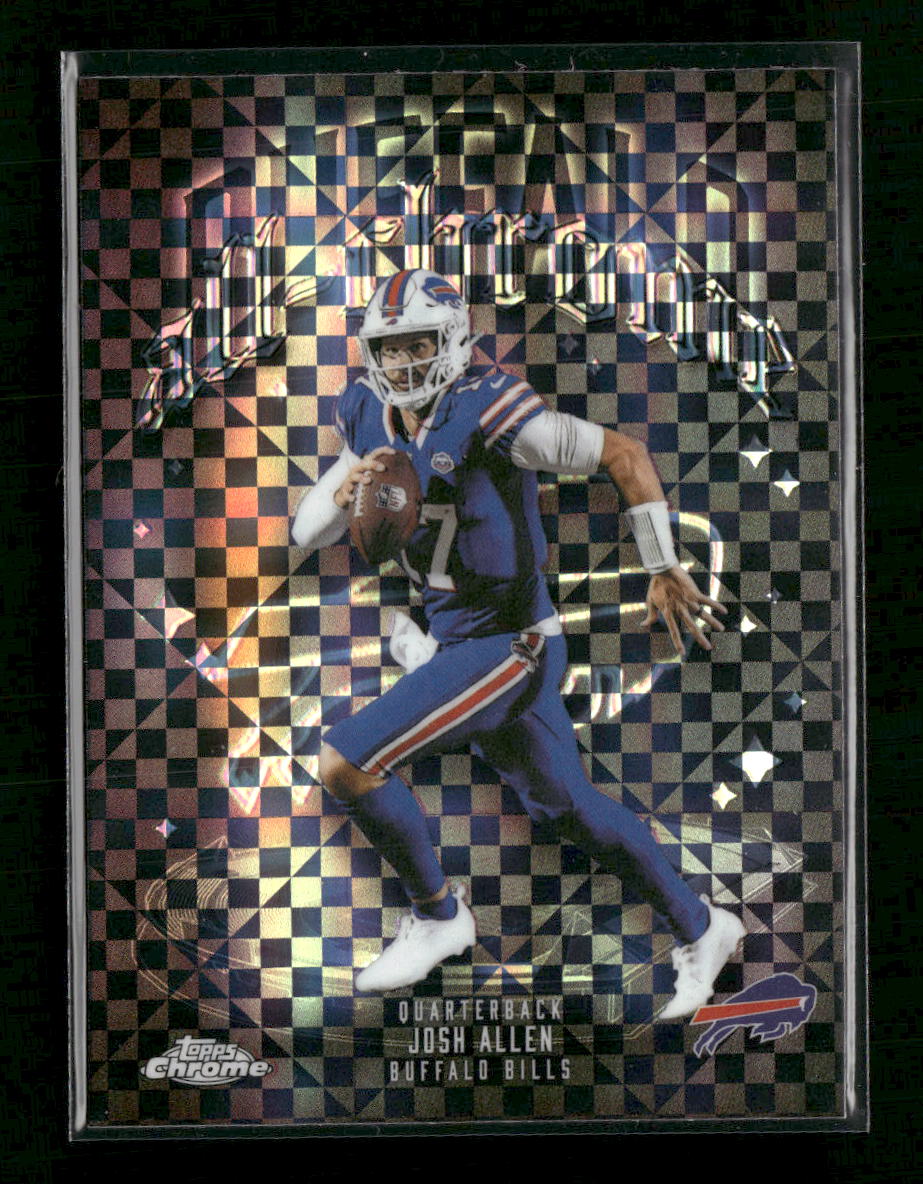 2025 Topps Chrome All-Chrome Team X-Fractor Josh Allen #ACT-2