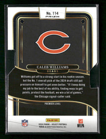 2024 Panini Select Silver Prizm Die Cut Caleb Williams Rookie #114