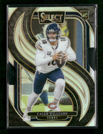 2024 Panini Select Silver Prizm Die Cut Caleb Williams Rookie #114