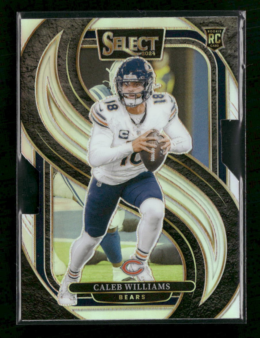 2024 Panini Select Silver Prizm Die Cut Caleb Williams Rookie #114