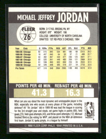 1990-91 Fleer Michael Jordan #26