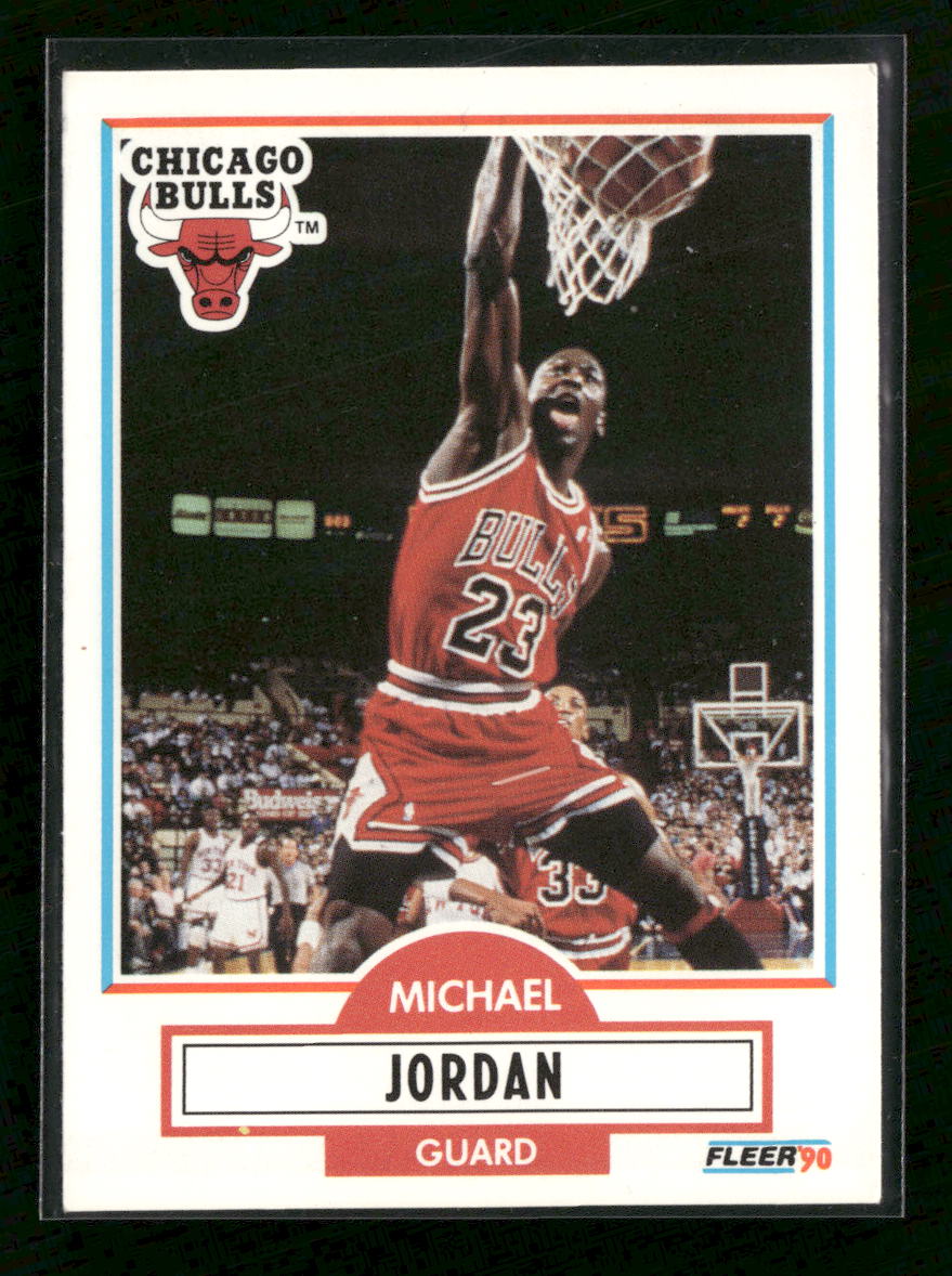 1990-91 Fleer Michael Jordan #26