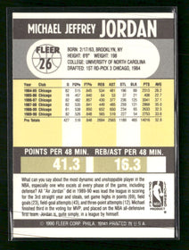 1990-91 Fleer Michael Jordan #26