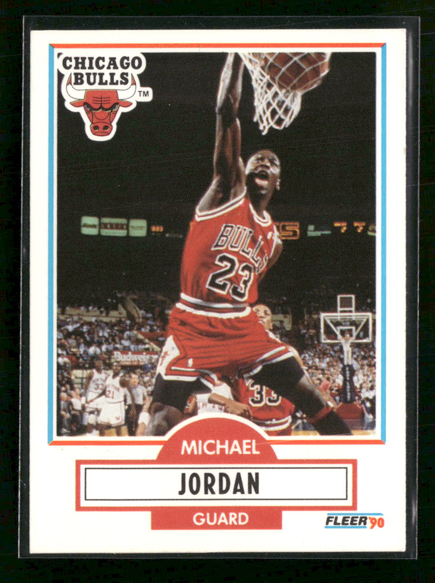 1990-91 Fleer Michael Jordan #26