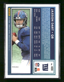 2025 Donruss Optic Rated Rookies Preview Pink Jaxson Dart Rookie #400