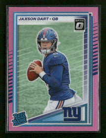 2025 Donruss Optic Rated Rookies Preview Pink Jaxson Dart Rookie #400