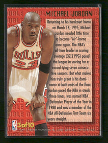 1995-96 Ultra Double Trouble Michael Jordan #3
