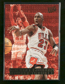 1995-96 Ultra Double Trouble Michael Jordan #3
