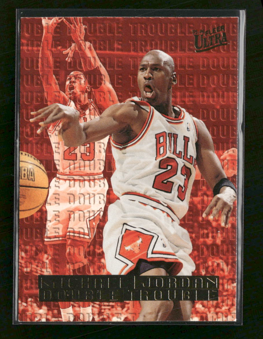 1995-96 Ultra Double Trouble Michael Jordan #3