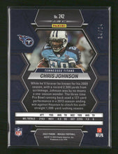 2023 Panini Mosaic Gold Sparkle Chris Johnson #/24 #242