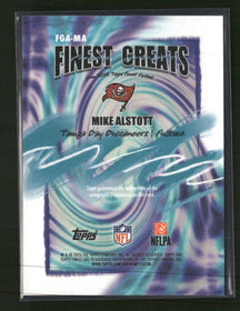 2025 Finest Finest Greats Autographs Mike Alstott Auto #FGA-MA