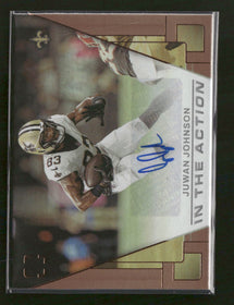 2025 Panini Photogenic In The Action Autographs Bronze Juwan Johnson #ITA-JWJ