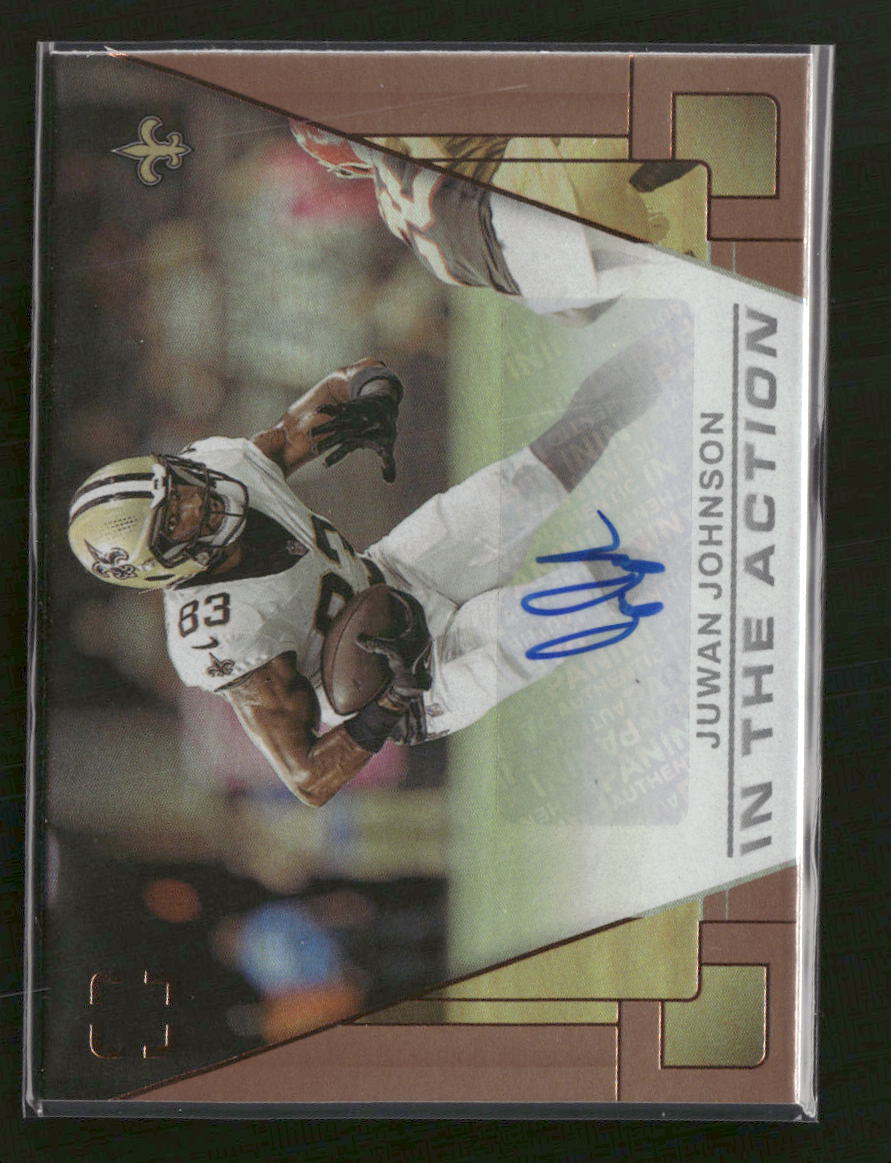 2025 Panini Photogenic In The Action Autographs Bronze Juwan Johnson #ITA-JWJ