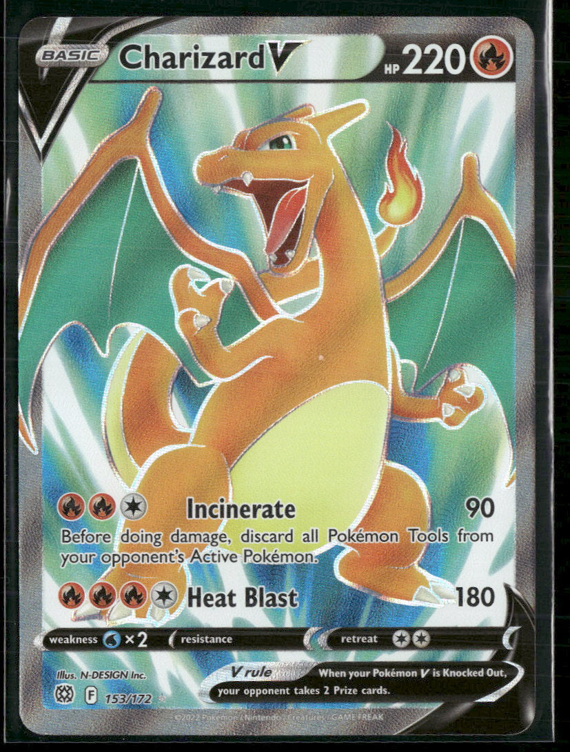 SWSH09: Brilliant Stars Charizard V (Full Art) #153/172