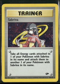 Gym Challenge Sabrina (20) #020/132 Damaged