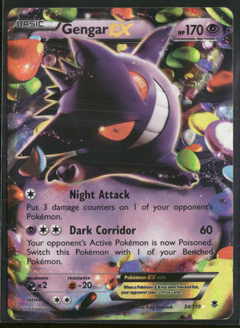 XY - Phantom Forces Gengar EX #34/119