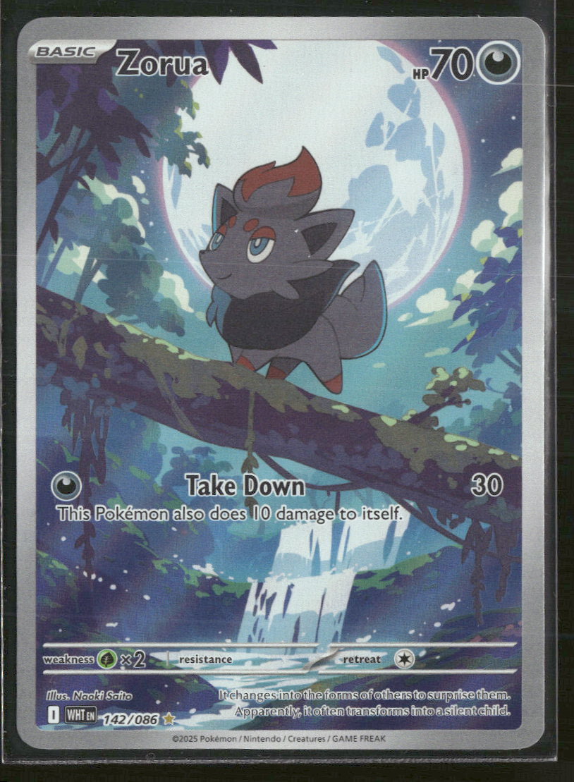 SV: White Flare Zorua #142/086
