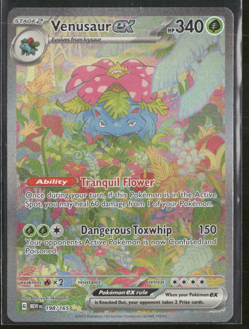 SV: Scarlet & Violet 151 Venusaur ex #198/165