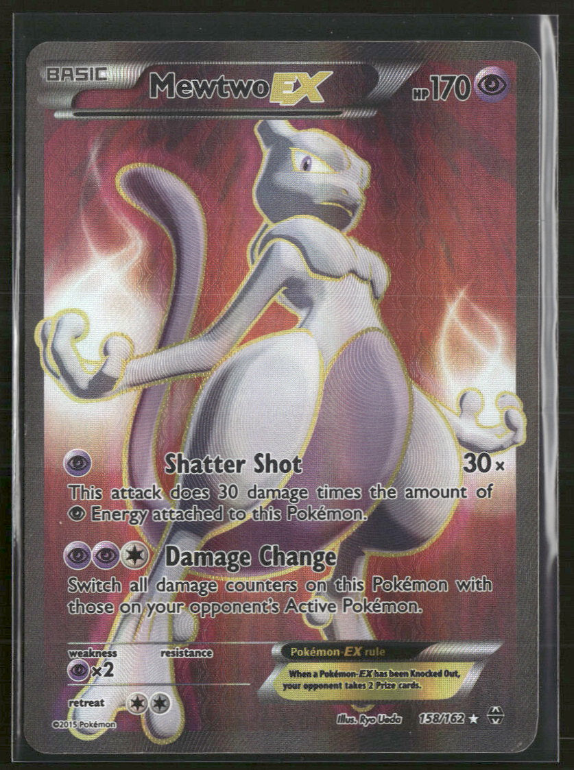 XY - BREAKthrough Mewtwo EX (158 Full Art) #158/162
