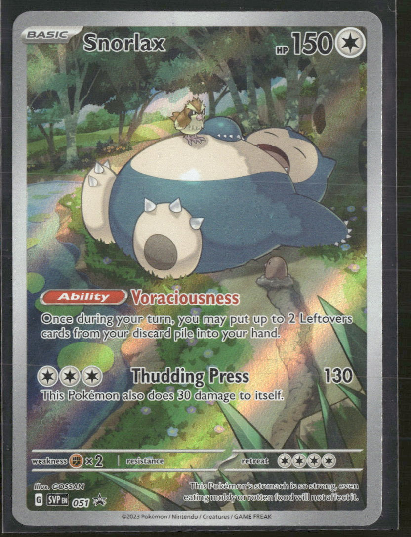 SV: Scarlet & Violet Promo Cards Snorlax #051