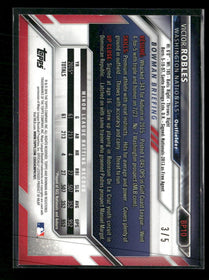 2016 Bowman Prospects Red Victor Robles #/5 #BP10