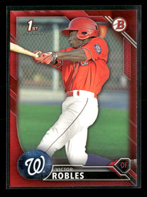 2016 Bowman Prospects Red Victor Robles #/5 #BP10