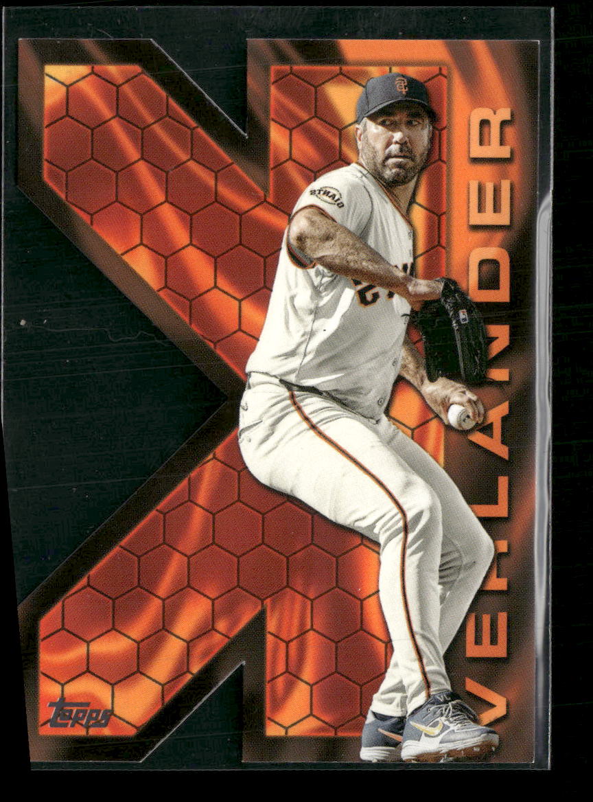 2025 Topps K Zone SP Die Cuts (Backwards K) Justin Verlander #KZSP-9