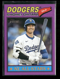 2026 Topps Heritage Light Purple Shohei Ohtani #290