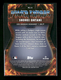 2026 Bowman Power Chords Refractor Shohei Ohtani #PC-11