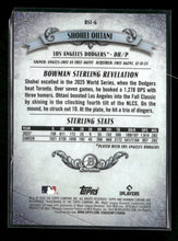 2026 Bowman Bowman Sterling Mojo Refractors Shohei Ohtani #BST-6