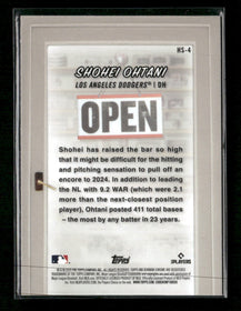 2025 Bowman Hobby Stars Refractor Shohei Ohtani #HS-4
