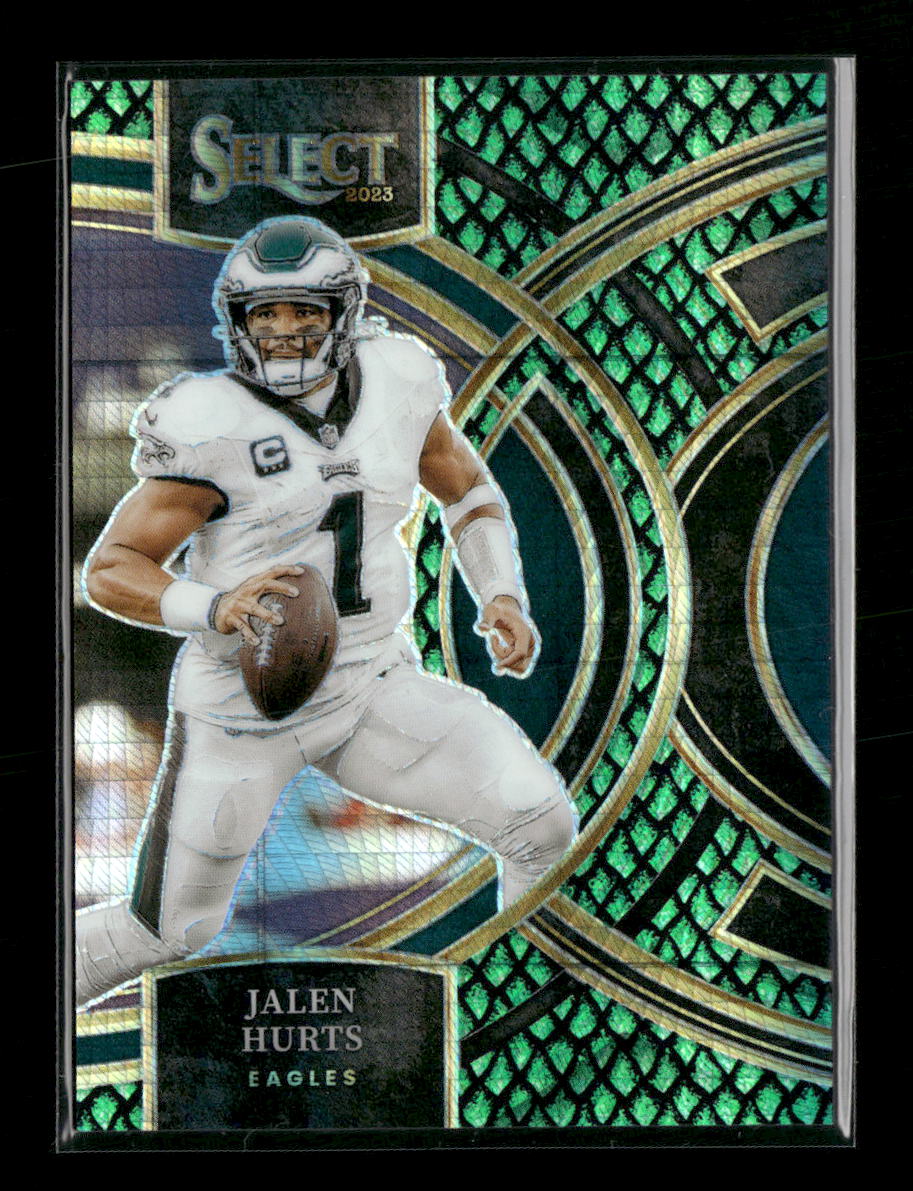 2023 Panini Select Dragon Scale Prizms Jalen Hurts #/70 #108