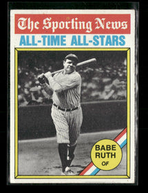 1976 Topps Babe Ruth #345