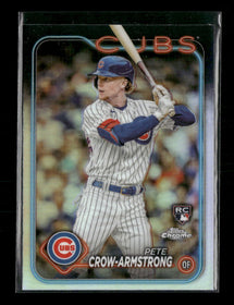 2024 Topps Refractor Pete Crow-Armstrong Rookie #407