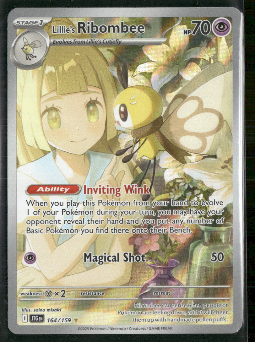 SV09: Journey Together Lillie's Ribombee #164/159