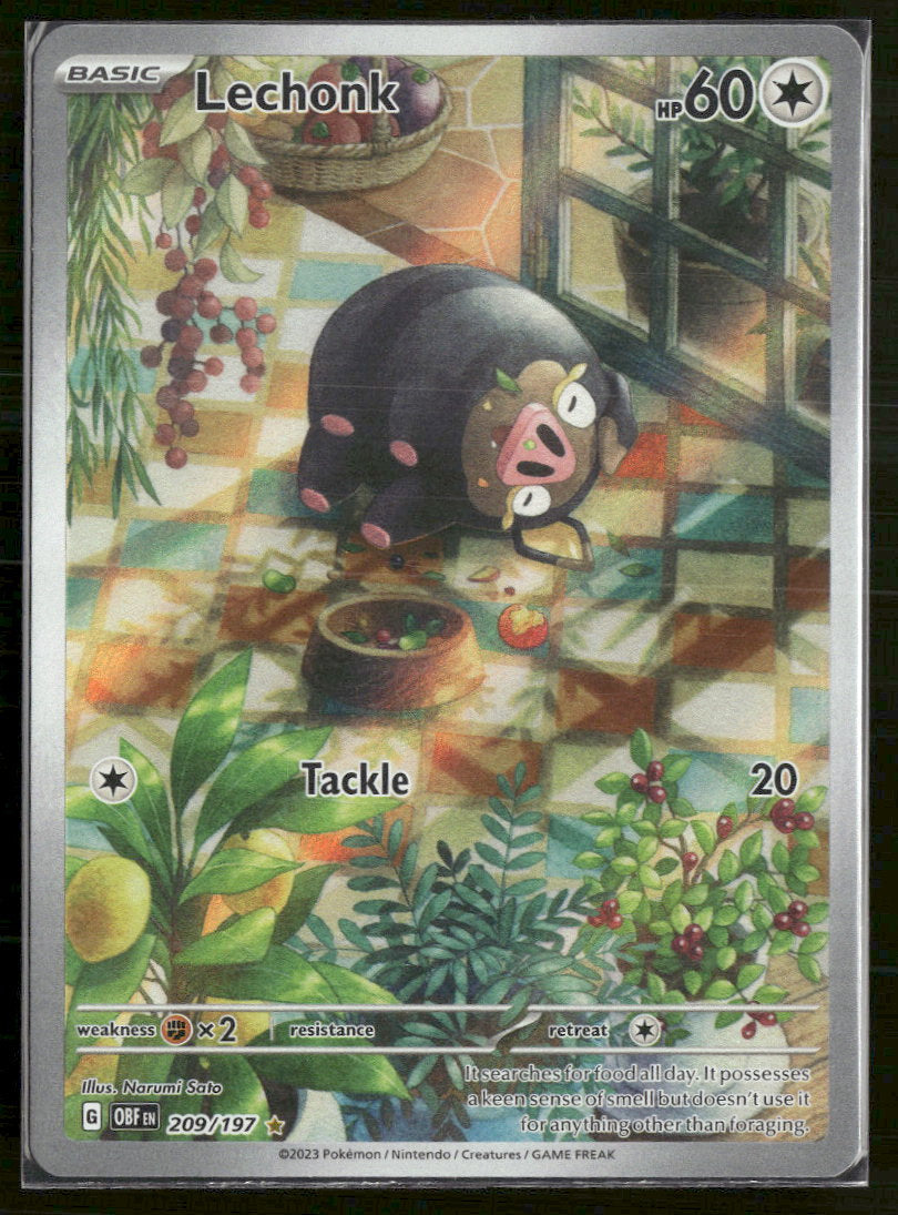 SV03: Obsidian Flames Lechonk #209/197
