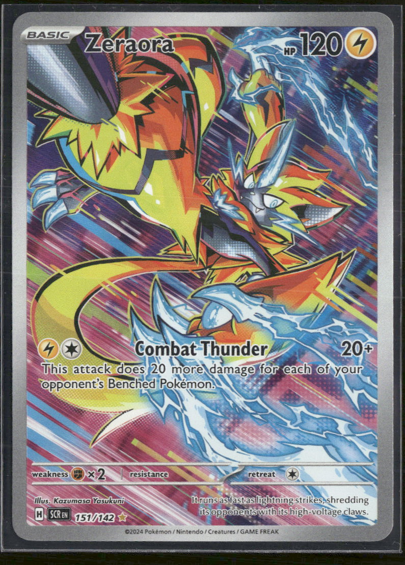 SV07: Stellar Crown Zeraora #151/142