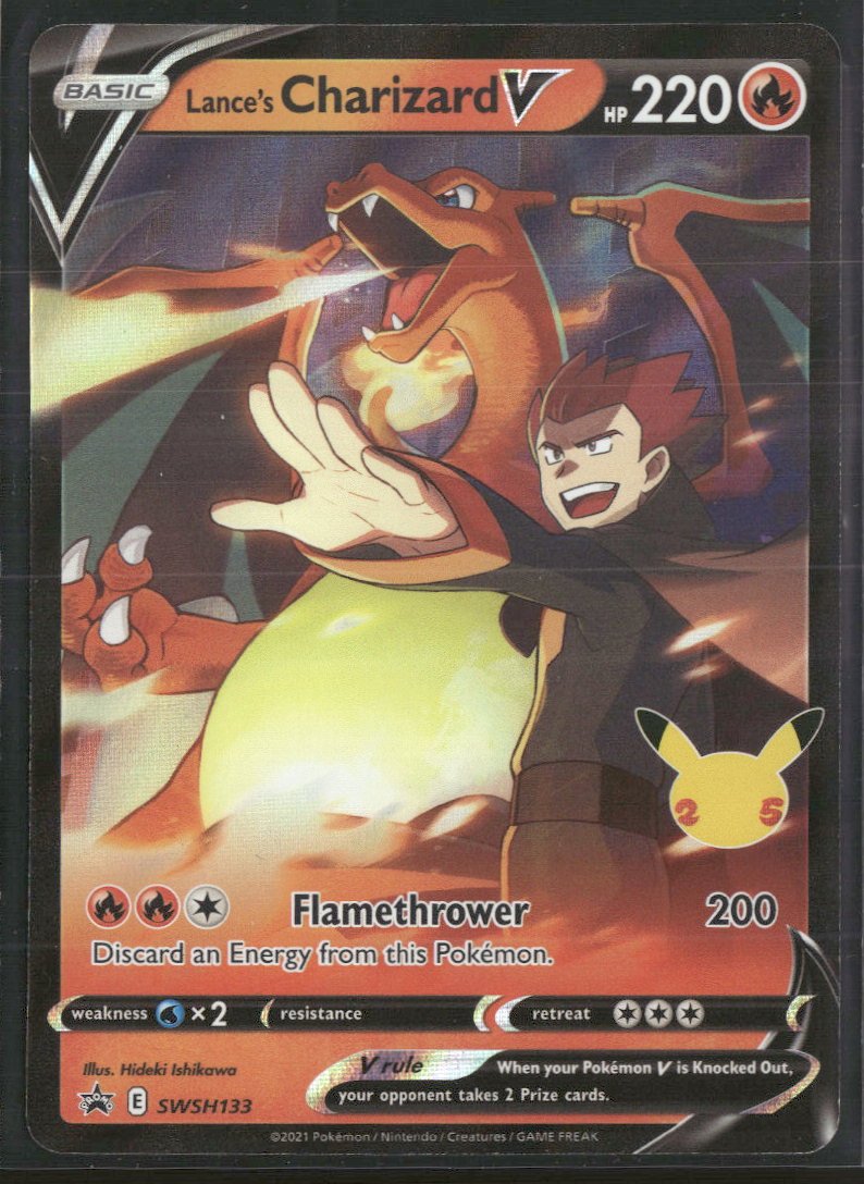 SWSH: Sword & Shield Promo Cards Lance's Charizard V #SWSH133