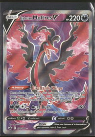 SWSH06: Chilling Reign Galarian Moltres V (Full Art) #176/198