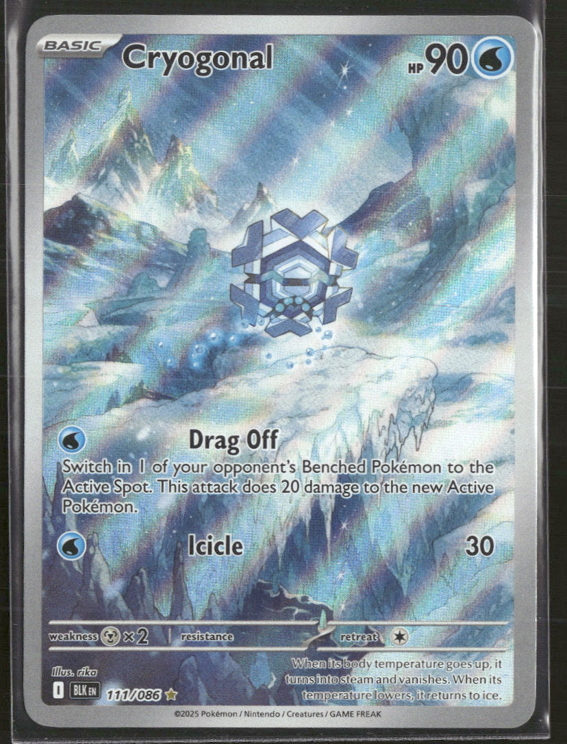 SV: Black Bolt Cryogonal #111/086