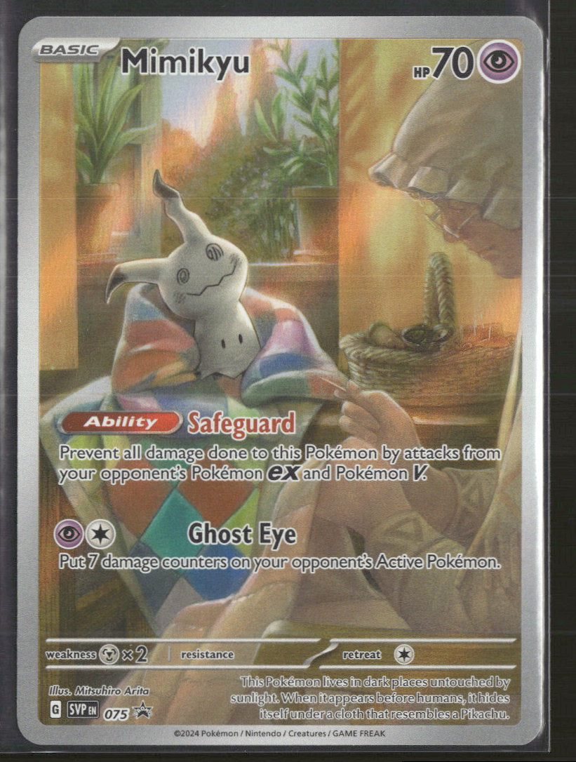 SV: Scarlet & Violet Promo Cards Mimikyu #075